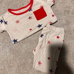 Kyte baby size 2t pajamas patriotic